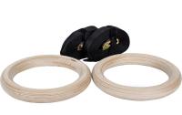 Fitcom Ringe / Turnringe Holz inkl. Straps