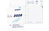 SIMPLEX Pultkalender 2026