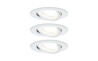 Paulmann LED Einbauleuchte Nova Plus 3-Set