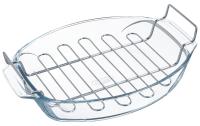 Pyrex Auflaufform mit Grill-Einsatz