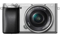 Sony Alpha 6100 KIT silber, 24.3 MP