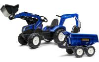 New Holland Traktor + Anh. XXL
