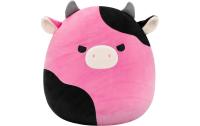 Squishmallows Kuh 30cm schwarz-pink