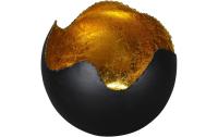 COCON Windlicht schwarz-gold
