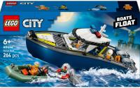 LEGO Verfolgungsjagd im Polizeiboot