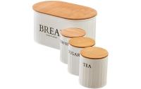 Hermia Brotkasten-Set 4-teilig Weiss