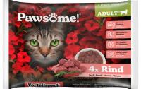 Pawsome Cat Superfood Adult Rind 4x85g