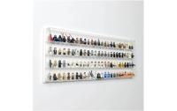 Acryl-Wand-Display 100 LEGO-Minifiguren