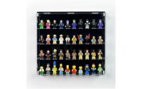 Acryl-Wand-Display 40 LEGO-Minifiguren