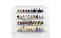 Acryl-Wand-Display 40 LEGO-Minifiguren