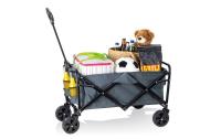 EASYmaxx Bollerwagen faltbar grau