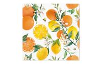 G. Wurm Serviette Zitrusfrüchte