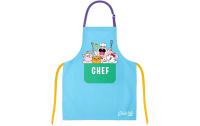 Chefclub Baumwollschürze Blau