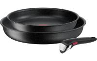 Tefal Ingenio Black Stone Pfannenset