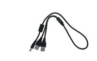 Silex USB2 Y-Kabel 2xA -Rundstecker