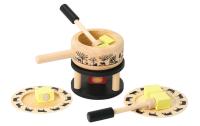 Spielba Fondue Set mit Teller und Gabeln