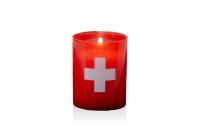 balthasar Kerze mit Schweizer Kreuz