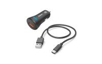 Hama Car Charger USBC 19.5W Black