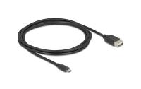 Delock USB2.0 Kabel EASY USB A-MicroB, 2.0m
