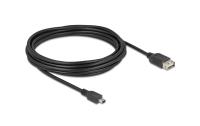 Delock USB2.0 Kabel EASY USB A-MiniB, 5.0m