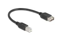 Delock USB2.0 Kabel EASY USB A-B, 0.2m