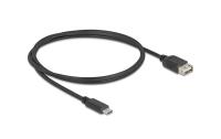 Delock USB2.0 Kabel EASY USB C-A, 1.0m