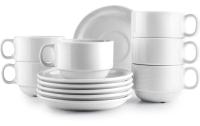 Ibili Set 6 Tassen + Unterteller