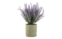 Dekomat Lavendel im Topf 22 cm, grün/lila