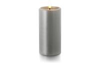 balthasar LED Kerze Novita gross silber