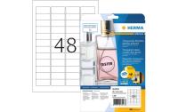 Herma Transparente FolienEtiketten 45x21mm