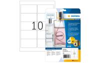 Herma Transparente FolienEtiketten 60x51mm