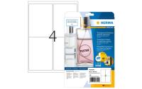 Herma Transparente FolienEtiketten 99x139mm