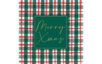 Paper + Design Servietten Xmas check