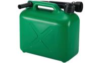 Kunststoff-Benzinkanister, 5 Liter, grün