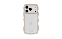 Holdit Wavy Case Beige/Transparent