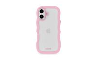 Holdit Wavy Case Pink/Transparent