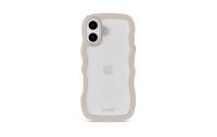 Holdit Wavy Case Beige/Transparent