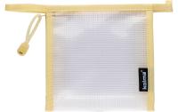 Reissverschlusstasche Mesh Bag crème