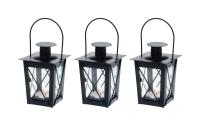 COCON Laternen Mini 3er Set schwarz