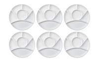 COCON Fondueteller weiss 6 Stk.