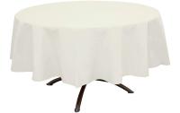 PRO nappe Tischtuch Weiss, D: 240 cm, rund