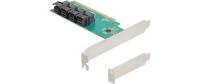 DeLock PCI-E x16, 4x SFF-8643 NVMe