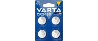 VARTA Knopfzelle CR2430, 3V, 4 Stk.