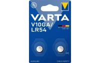 VARTA Knopfzelle V10GA, 1.5V, 2 Stk