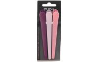 PARSA Frisier-Haarclips, lila-pink-rosa
