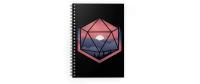 Notizbuch Mountain d20
