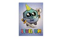 Geburtstagskarte Leveled Up