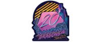 Sticker Holographic Retro D20