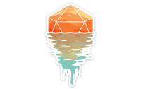 Sticker A D20 Sunset