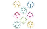 Minimal DnD Sticker